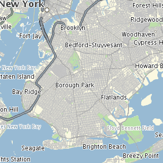 brooklyn grocery delivery map